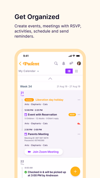 Parent: Child Care App Screenshot 4 - AppWisp.com Parent: Child Care App Screenshot 4 - AppWisp.com