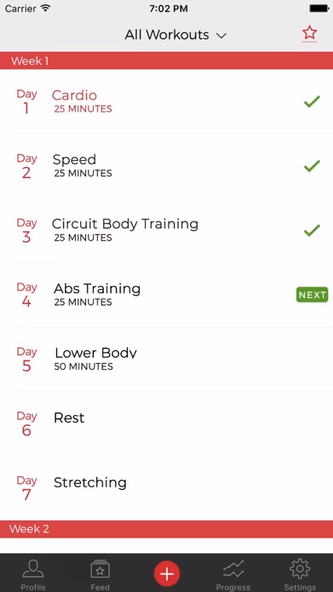 25 Minute Workout Tracker Screenshot 1 - AppWisp.com 25 Minute Workout Tracker Screenshot 1 - AppWisp.com