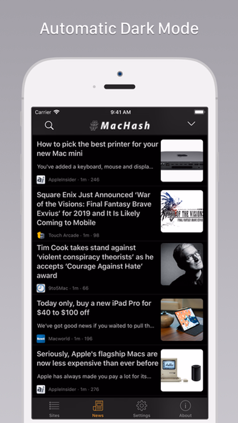 MacHash News Screenshot 2 - AppWisp.com MacHash News Screenshot 2 - AppWisp.com