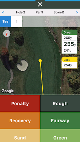 Pinpoint: Golf Strokes Gained Screenshot 1 - AppWisp.com Pinpoint: Golf Strokes Gained Screenshot 1 - AppWisp.com