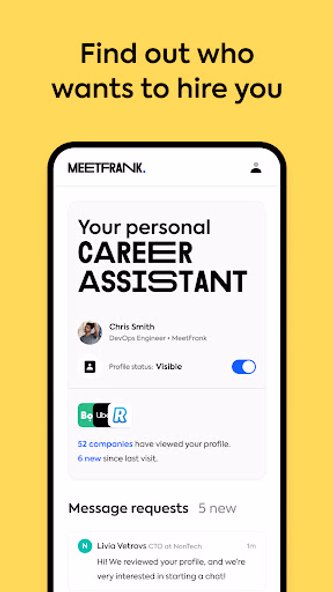 MeetFrank Screenshot 1 - AppWisp.com MeetFrank Screenshot 1 - AppWisp.com