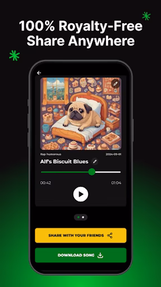 Magic Music: AI Song Generator Screenshot 3 - AppWisp.com Magic Music: AI Song Generator Screenshot 3 - AppWisp.com