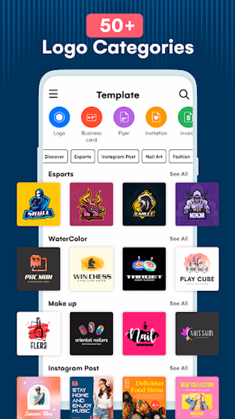 Logo Maker : Logo Creator Screenshot 2 - AppWisp.com Logo Maker : Logo Creator Screenshot 2 - AppWisp.com
