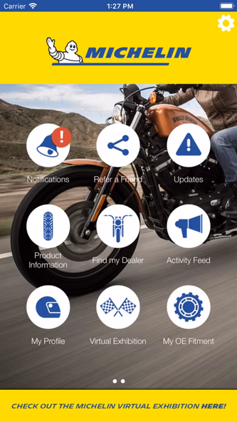 Michelin Motorcycle Riders Screenshot 1 - AppWisp.com Michelin Motorcycle Riders Screenshot 1 - AppWisp.com