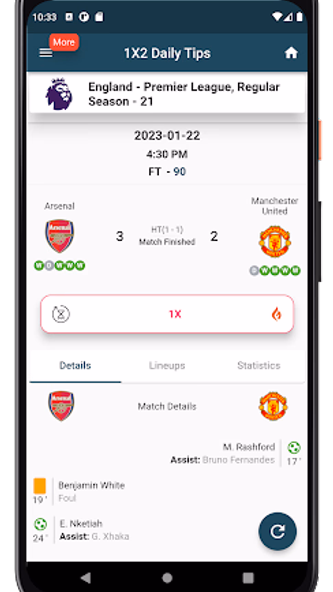 Soccer Daily Tips Screenshot 3 - AppWisp.com Soccer Daily Tips Screenshot 3 - AppWisp.com