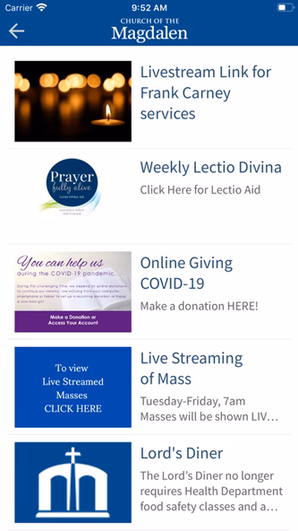 Church of the Magdalen Screenshot 4 - AppWisp.com Church of the Magdalen Screenshot 4 - AppWisp.com