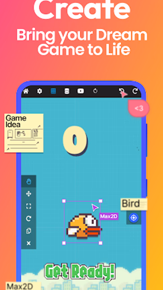 Max2D: Game Maker, Game Engine Screenshot 2 - AppWisp.com Max2D: Game Maker, Game Engine Screenshot 2 - AppWisp.com