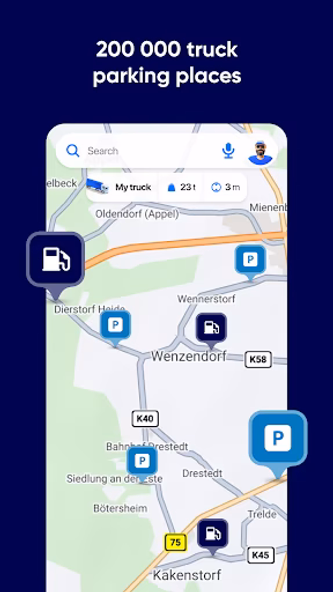 Eurowag Navigation - Truck GPS Screenshot 4 - AppWisp.com Eurowag Navigation - Truck GPS Screenshot 4 - AppWisp.com