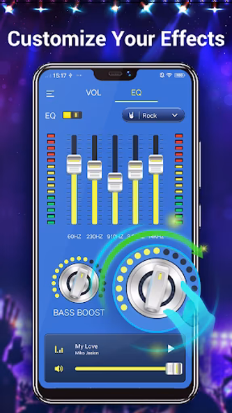 Equalizer & Bass Booster,Music Screenshot 3 - AppWisp.com Equalizer & Bass Booster,Music Screenshot 3 - AppWisp.com