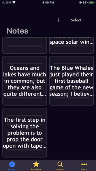 Epitomize - Write Quick Notes Screenshot 1 - AppWisp.com Epitomize - Write Quick Notes Screenshot 1 - AppWisp.com