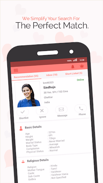 Kalyan Matrimony® Marriage App Screenshot 2 - AppWisp.com Kalyan Matrimony® Marriage App Screenshot 2 - AppWisp.com