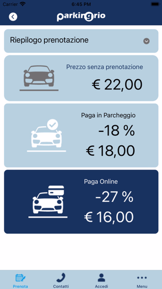 Parking Orio Screenshot 2 - AppWisp.com Parking Orio Screenshot 2 - AppWisp.com