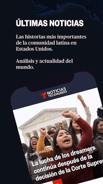 Noticias Telemundo Screenshot 1 - AppWisp.com Noticias Telemundo Screenshot 1 - AppWisp.com