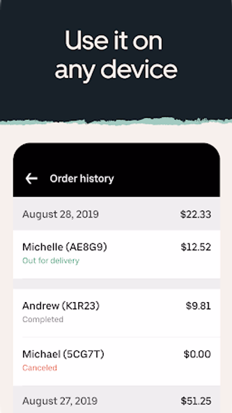 Uber Eats Orders Screenshot 4 - AppWisp.com Uber Eats Orders Screenshot 4 - AppWisp.com