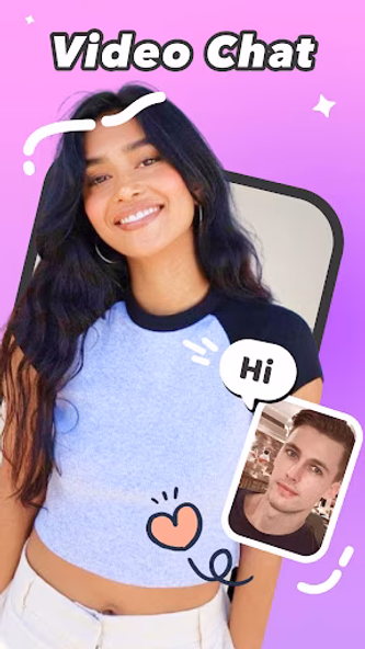 KKVibe: Video Chat Meet Friend Screenshot 1 - AppWisp.com