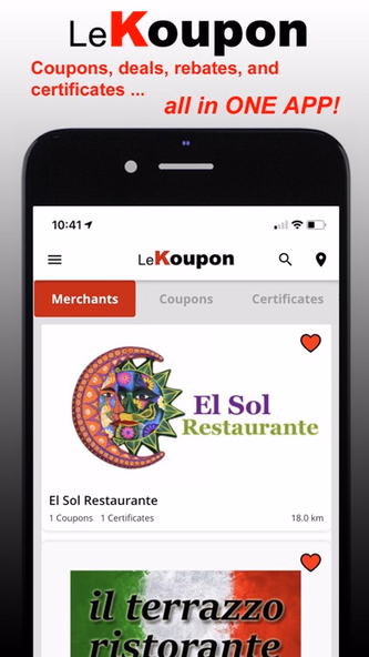 LeKoupon Screenshot 1 - AppWisp.com LeKoupon Screenshot 1 - AppWisp.com