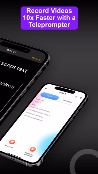 Teleprompter App Record Videos Screenshot 2 - AppWisp.com Teleprompter App Record Videos Screenshot 2 - AppWisp.com