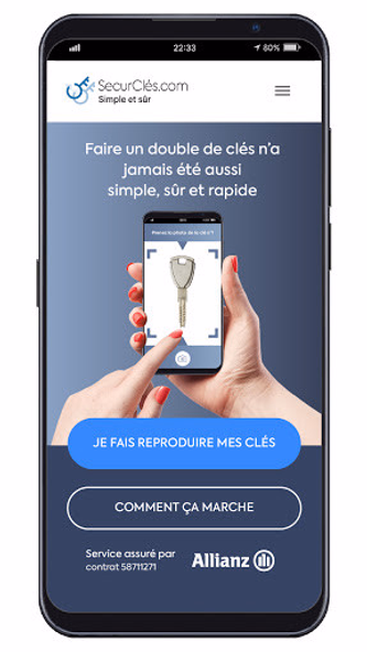 SecurClés / SecureClés Screenshot 1 - AppWisp.com SecurClés / SecureClés Screenshot 1 - AppWisp.com