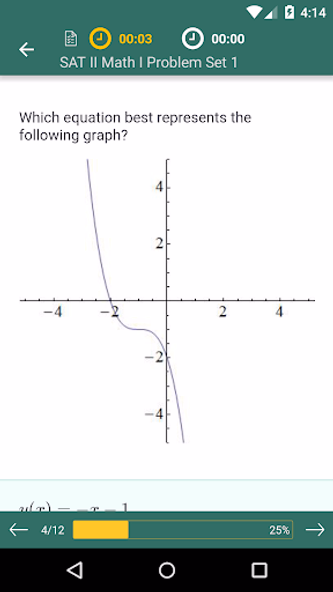 SAT II Math 1 Practice & Prep Screenshot 3 - AppWisp.com SAT II Math 1 Practice & Prep Screenshot 3 - AppWisp.com