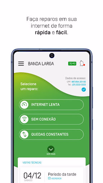 Técnico Virtual: Suporte da Oi Screenshot 2 - AppWisp.com Técnico Virtual: Suporte da Oi Screenshot 2 - AppWisp.com