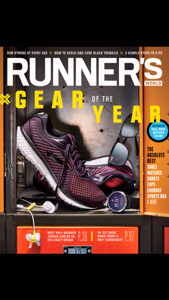 Runner's World Screenshot 1 - AppWisp.com Runner's World Screenshot 1 - AppWisp.com