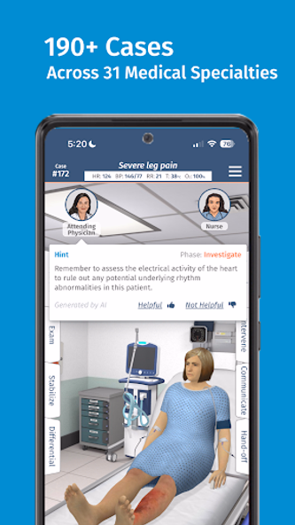Full Code Medical Simulation Screenshot 2 - AppWisp.com Full Code Medical Simulation Screenshot 2 - AppWisp.com