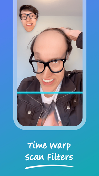 Time Warp: Scan Filter & Emoji Screenshot 2 - AppWisp.com Time Warp: Scan Filter & Emoji Screenshot 2 - AppWisp.com