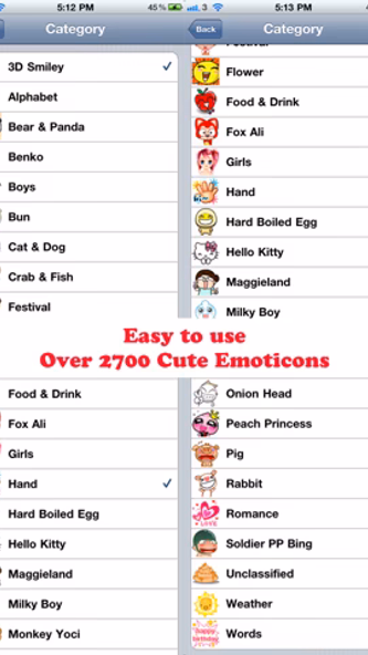 AniEmoticons Free - Funny, Cute, and Animated Emoticons, Emoji, Icons, 3D Smileys, Characters, Alphabets, and Symbols for Email, SMS, MMS, Text Messages, Messaging, iMessage, WeChat and other Messenger Screenshot 2 - AppWisp.com AniEmoticons Free - Funny, Cute, and Animated Emoticons, Emoji, Icons, 3D Smileys, Characters, Alphabets, and Symbols for Email, SMS, MMS, Text Messages, Messaging, iMessage, WeChat and other Messenger Screenshot 2 - AppWisp.com