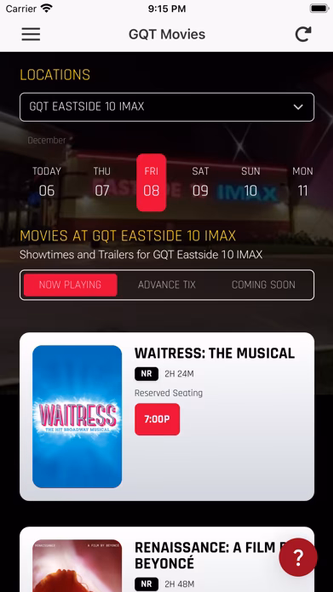 GQT Movies Screenshot 2 - AppWisp.com GQT Movies Screenshot 2 - AppWisp.com