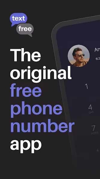 Text Free: Second Call Number Screenshot 1 - AppWisp.com Text Free: Second Call Number Screenshot 1 - AppWisp.com