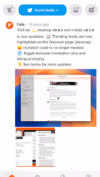 Folo Screenshot 2 - AppWisp.com