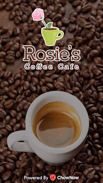 Rosie's Coffee Cafe Screenshot 1 - AppWisp.com Rosie's Coffee Cafe Screenshot 1 - AppWisp.com
