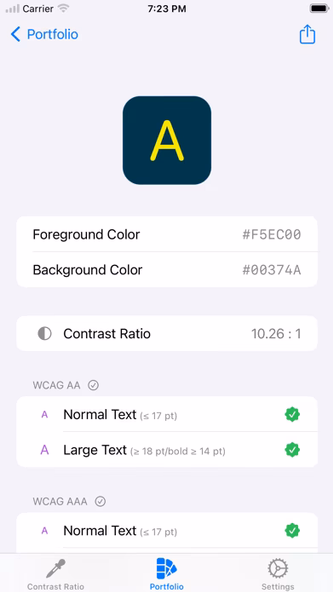 Accessible Colors Screenshot 4 - AppWisp.com Accessible Colors Screenshot 4 - AppWisp.com