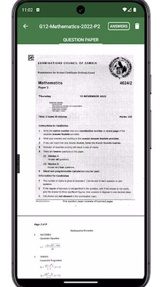 Past Papers ZM Screenshot 4 - AppWisp.com Past Papers ZM Screenshot 4 - AppWisp.com