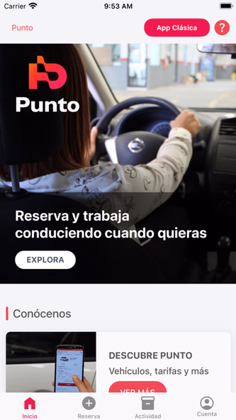 Punto: renta de autos para app Screenshot 2 - AppWisp.com Punto: renta de autos para app Screenshot 2 - AppWisp.com