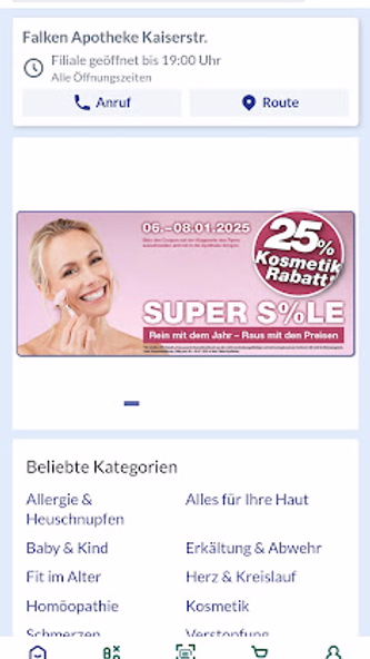 Falken Apotheke: E-Rezept App Screenshot 1 - AppWisp.com Falken Apotheke: E-Rezept App Screenshot 1 - AppWisp.com