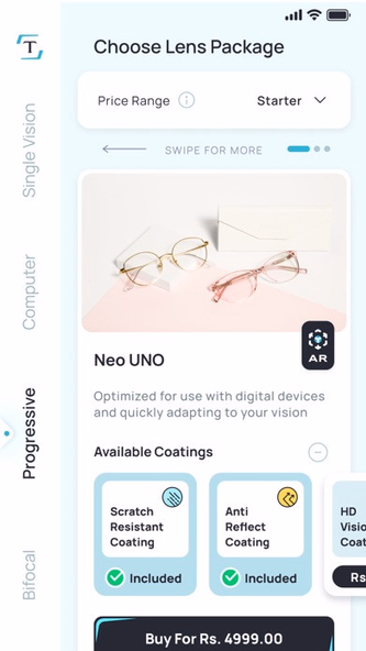 Titan Eye+: Eyeglasses Online Screenshot 4 - AppWisp.com Titan Eye+: Eyeglasses Online Screenshot 4 - AppWisp.com
