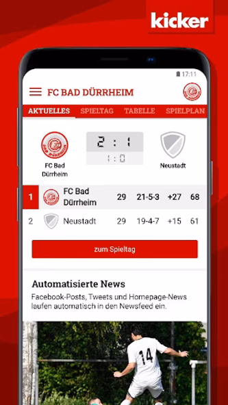 FC Bad Dürrheim Screenshot 1 - AppWisp.com FC Bad Dürrheim Screenshot 1 - AppWisp.com