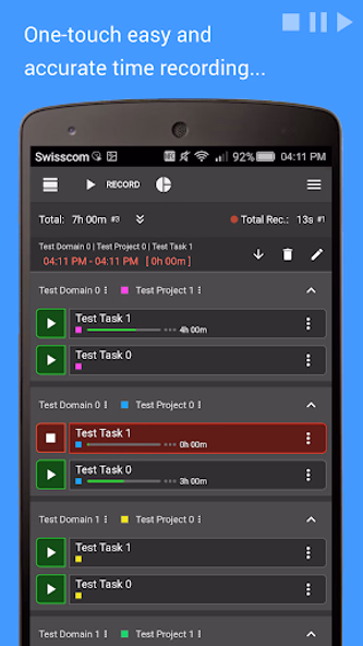 Time Tracker - Timesheet Screenshot 2 - AppWisp.com Time Tracker - Timesheet Screenshot 2 - AppWisp.com