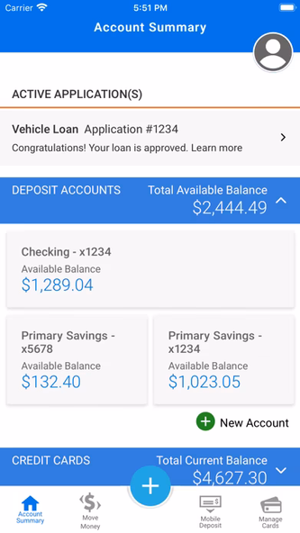 RBFCU Screenshot 1 - AppWisp.com RBFCU Screenshot 1 - AppWisp.com