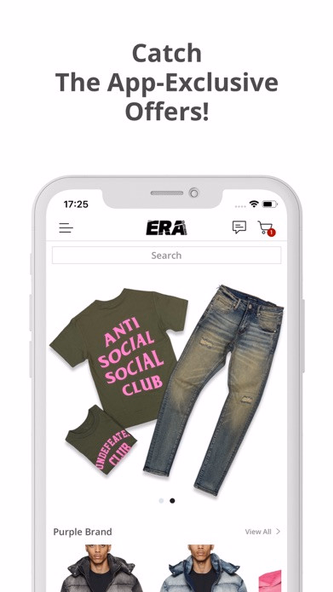 Era Clothing Screenshot 1 - AppWisp.com Era Clothing Screenshot 1 - AppWisp.com