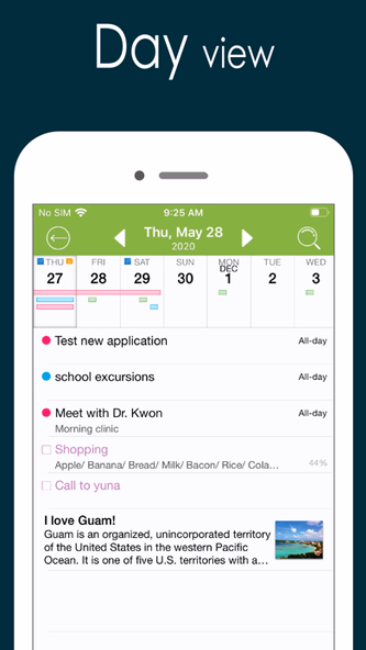 Awesome Calendar Lite Screenshot 4 - AppWisp.com Awesome Calendar Lite Screenshot 4 - AppWisp.com