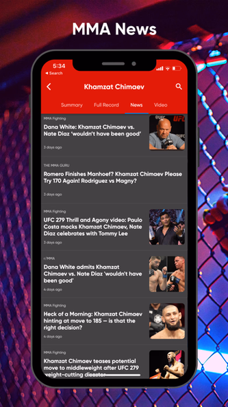 Fanatics Fantasy MMA Screenshot 4 - AppWisp.com Fanatics Fantasy MMA Screenshot 4 - AppWisp.com