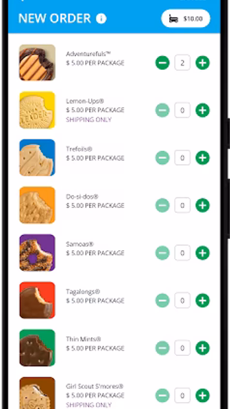 Digital Cookie Mobile App Screenshot 2 - AppWisp.com Digital Cookie Mobile App Screenshot 2 - AppWisp.com