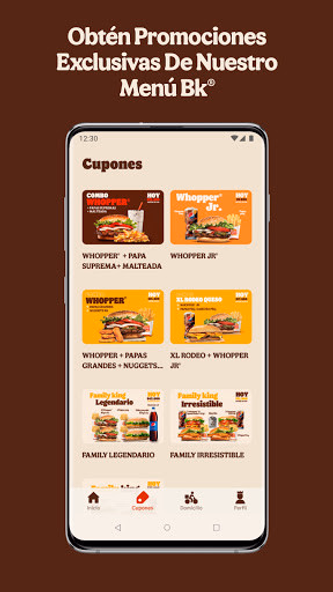Burger King Colombia Screenshot 3 - AppWisp.com Burger King Colombia Screenshot 3 - AppWisp.com