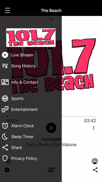 101.7 The Beach Screenshot 2 - AppWisp.com 101.7 The Beach Screenshot 2 - AppWisp.com