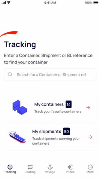 CMA CGM Screenshot 1 - AppWisp.com CMA CGM Screenshot 1 - AppWisp.com