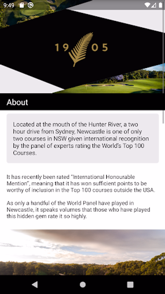 Newcastle Golf Club Screenshot 3 - AppWisp.com Newcastle Golf Club Screenshot 3 - AppWisp.com