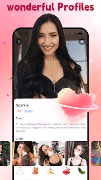 Sparkle - Live Video Chat Screenshot 4 - AppWisp.com Sparkle - Live Video Chat Screenshot 4 - AppWisp.com