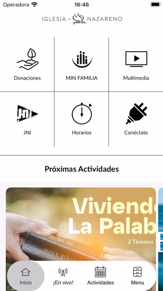 Iglesia del Nazareno Cali Screenshot 1 - AppWisp.com Iglesia del Nazareno Cali Screenshot 1 - AppWisp.com